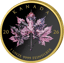 1 Unze Silber Kanada Triple Maple Leaf Rhodonit 2026 (Auflage: 100 | Vergoldet | Polierte Platte)