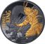 1 Unze Silber Affenkönig Sun Wukong 2026 (Auflage: 388 | teilvergoldet |  Black Proof)