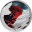 1 Unze Silber Blood Moon 2026 (Auflage: 2.000 | Polierte Platte | coloriert)