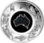 1 Unze Silber Great Southern Land 2026 (Auflage: 5.000 | Matrix Opal | Polierte Platte)
