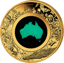 1 Unze Gold Great Southern Land 2026 (Auflage: 200 | Chrysophrase | Polierte Platte)