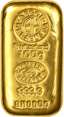 100g Goldbarren Argor Heraeus (gegossen)
