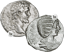 Silber Denar Kaiserpaar Septimius Severus und Julia Domna (187-211 n. Chr.)