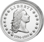 1kg Weißmessing Flowing Hair 2026 (Auflage: 999 | versilbert | Prooflike)
