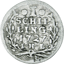 1 Schilling Freie und Hansestadt Hamburg (1725-1868 | mit Stadtwappen)