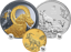 Lunar Jahr der Ziege Starter Set (1 x Gold | 1 x Silber | 1 x teilvergoldet)