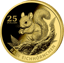 1/200 Unze Gold Baby Eichhörnchen 2026 (Auflage: 500 | Polierte Platte)