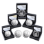 Silber Krügerrand Proof Chronik 2018–2026 (7 Jahrgänge in Polierter Platte)