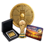 Die deutsche Fußball Gold WM Kollektion (100 Euro Goldmünze WM 2005 · FIFA Pokal 2026 · Weltmeister 1990)