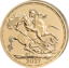 1/2 Pfund Gold Sovereign Charles III 2027