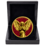 1 Unze Silber Schutzengel Red Ruby Edition 2026 (Auflage: 33 | Rubinstaub | vergoldet)