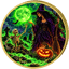 1 Unze Silber Halloween Hexe 2026 (Auflage: 100 | vergoldet)