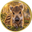 1 Unze Silber Deutsche Baby Waldtiere Wildschwein 2026 (Auflage: 100 | teilvergoldet)