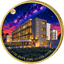 1 Unze Silber Sachsen-Anhalt bei Nacht - Bauhausgebäude Dessau 2026 (Auflage: 100)