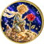 1 Unze Silber Kleiner Kristall Prinz mit Rose 2026 (Auflage: 100 | vergoldet)