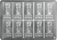 10 x 10g Silber CombiCoin Münztafel