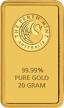 20g Perth Mint Goldbarren Känguru
