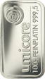 100g Platinbarren Umicore, Heraeus, Degussa