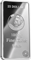 1kg Silber Münzbarren Ascension Island