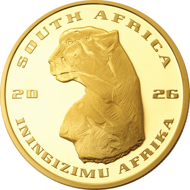 African Range 2026 Obverse — Cheetah Head