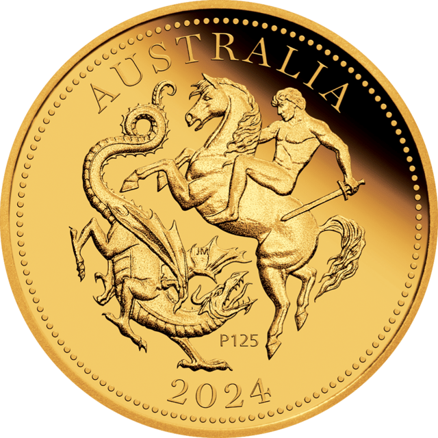 Australian Quarter Sovereign 2024, Bildseite