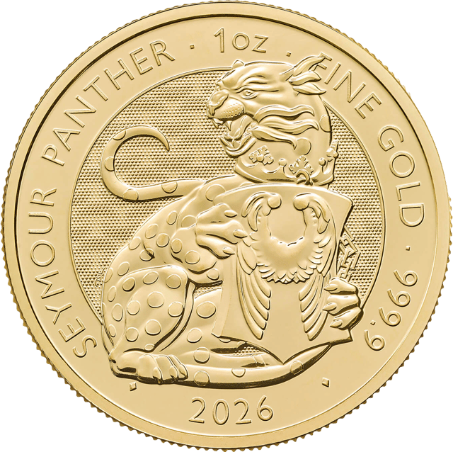 Royal Tudor Beasts 2026, 1 ounce gold, picture side