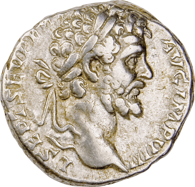 Denar Septimius Severus · Vorderseite