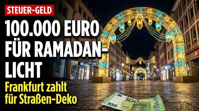 100.000 Euro für „Happy Ramadan": Wie deutsche Städte den islamischen Fastenmonat mit Steuergeldern inszenieren