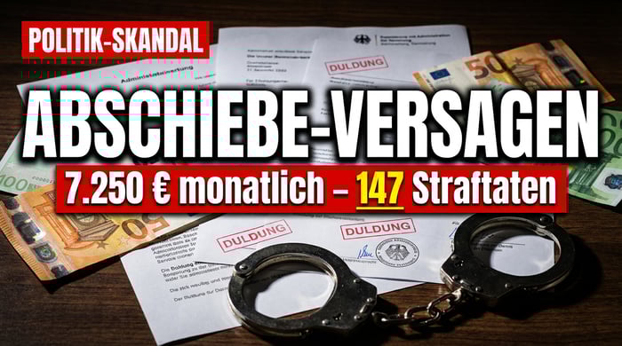 147 Polizeieinträge, 7.250 Euro monatlich, null Konsequenzen: Der Fall Huso B. entlarvt Deutschlands Abschiebe-Versagen