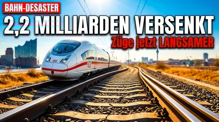 2,2 Milliarden Euro versenkt: Bahnstrecke Hamburg-Berlin wird nach Mega-Sanierung noch langsamer