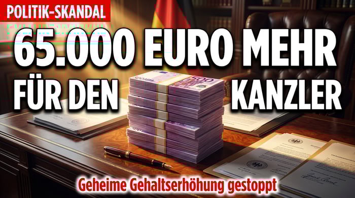 65.000 Euro mehr für den Kanzler: Wie sich die Regierung klammheimlich die Taschen füllen wollte