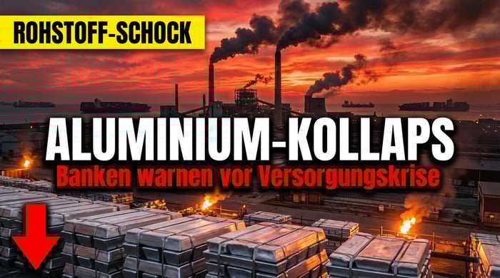 Aluminium-Schock erschüttert Weltmärkte: Banken warnen vor Versorgungskollaps historischen Ausmaßes