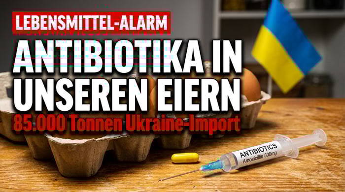 Antibiotika-Eier aus der Ukraine: Wie die EU-Solidarität deutsche Verbraucher gefährdet