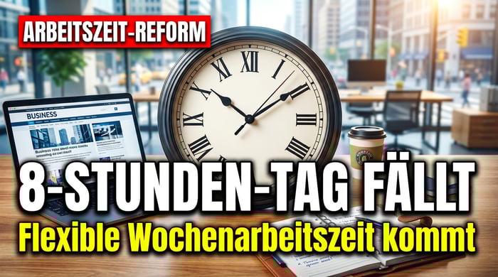 Arbeitszeit-Revolution: Bundesregierung will den starren Acht-Stunden-Tag abschaffen