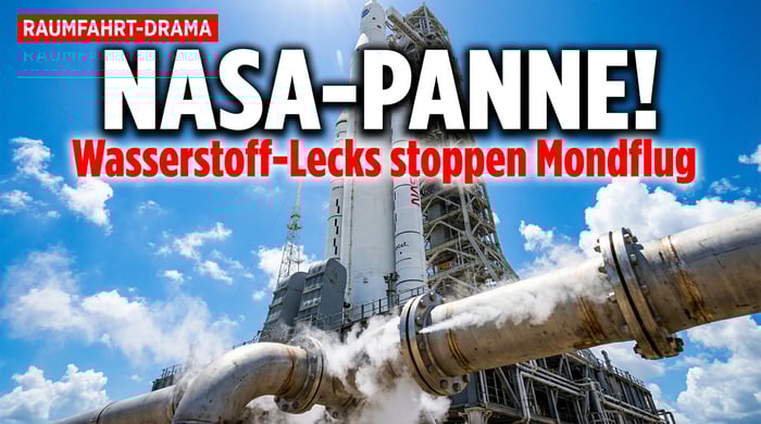 Artemis 2: NASAs Mondtraum stolpert über Wasserstoff-Lecks und defekte Filter