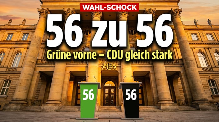 Baden-Württemberg: Grüne retten sich ins Ziel – doch der Landtag spricht eine andere Sprache