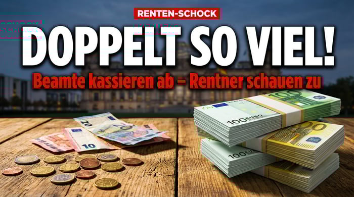 Beamte kassieren doppelt so viel wie Rentner – und Dobrindt will noch drauflegen