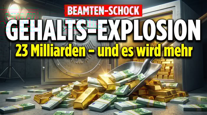 Beamtengehälter explodieren: Der Staat bedient sich selbst – auf Kosten der Steuerzahler