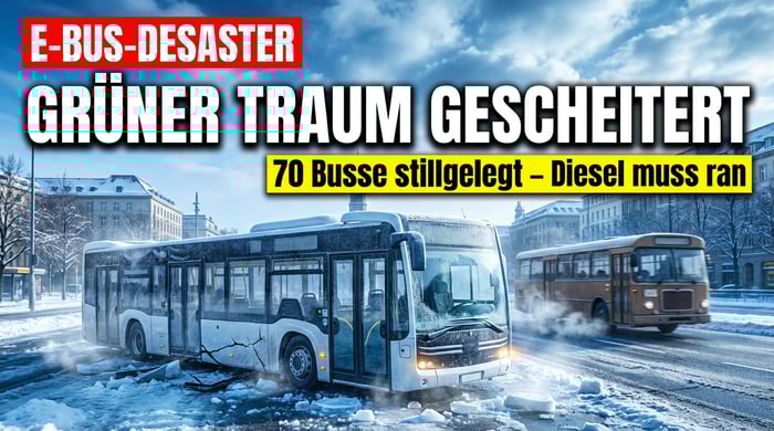 Berlins E-Bus-Desaster: Wenn grüne Träume an der Realität zerschellen