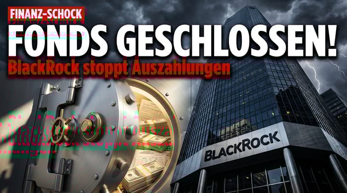 BlackRock schließt die Schleusen: Milliarden-Fonds stoppt Auszahlungen – ein Warnsignal für die gesamte Branche