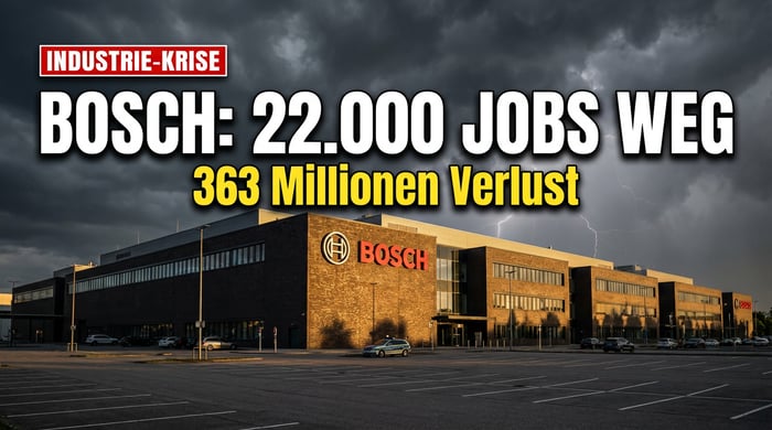 Bosch in der Todesspirale: 22.000 Arbeitsplätze geopfert – und ein ganzer Industriestandort wankt