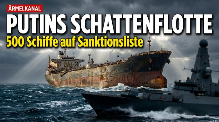 Britische Kriegsschiffe gegen Putins Schattenflotte: Eskalation im Ärmelkanal oder bloße Symbolpolitik?
