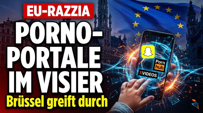 Brüssel macht Ernst: Porno-Portale und Snapchat im Fadenkreuz der EU-Jugendschützer