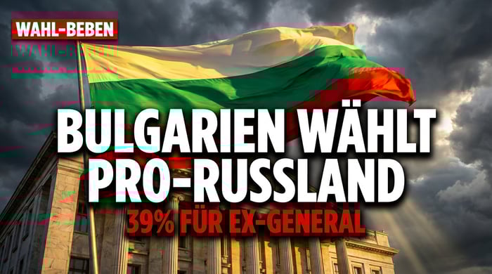 Bulgarien vor politischem Erdbeben: Russlandfreundlicher Ex-General auf dem Weg zur Macht