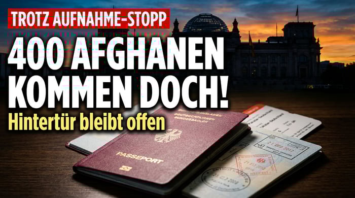 Bundesregierung holt weitere 400 Afghanen nach Deutschland – trotz offiziellen Aufnahmestopps