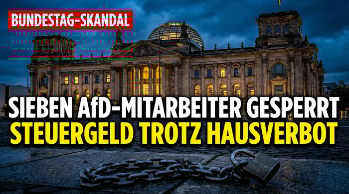 Bundestag sperrt sieben AfD-Mitarbeiter aus – Klöckner will Steuergeld-Schlupfloch schließen
