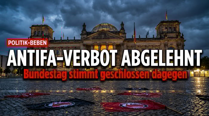 Bundestag verweigert Antifa-Verbot: Linksextremismus bleibt staatlich geduldet