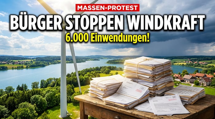 Bürger wehren sich: 6.000 Einwendungen bringen Windkraft-Planungen in der Seenplatte zum Erliegen