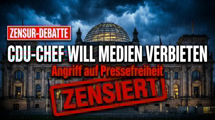CDU-Ministerpräsident fordert offen Zensur: Günthers Frontalangriff auf die Meinungsfreiheit