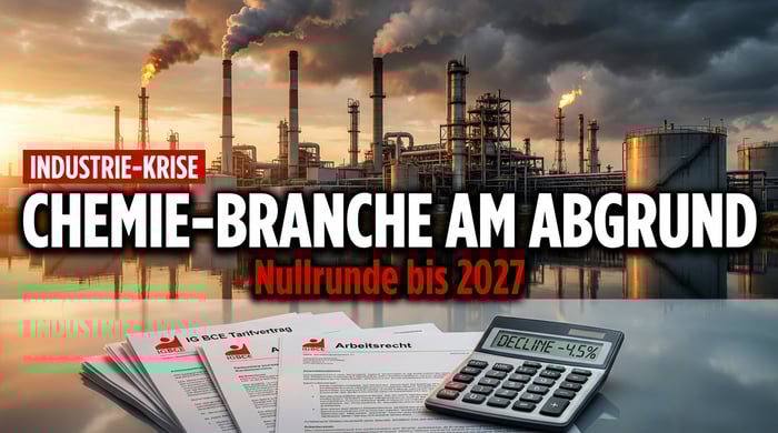 Chemie-Tarifabschluss offenbart das ganze Ausmaß der deutschen Industriekrise